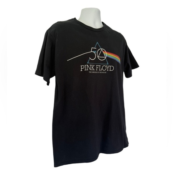 Pink Floyd 50th Anniversary Tee– The Dark Side of the Moon – Black – Size Large - Picture 3 of 8